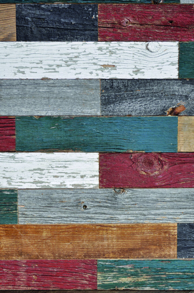 Canadian patchwork cladding Small patchwork mixed colors | Atmosphère ...